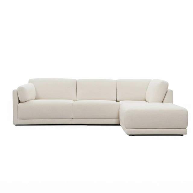 Canap&eacute; d'angle en tissu BAMI