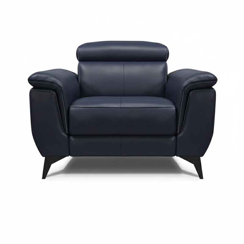 Fauteuil relax en cuir MARCUS