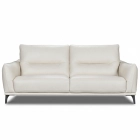 Canapé droit avance-recule en cuir MAELYA