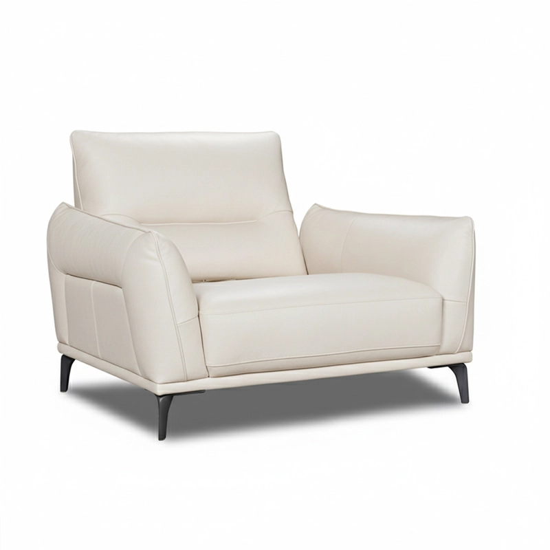 Fauteuil avance-recule en cuir MAELYA