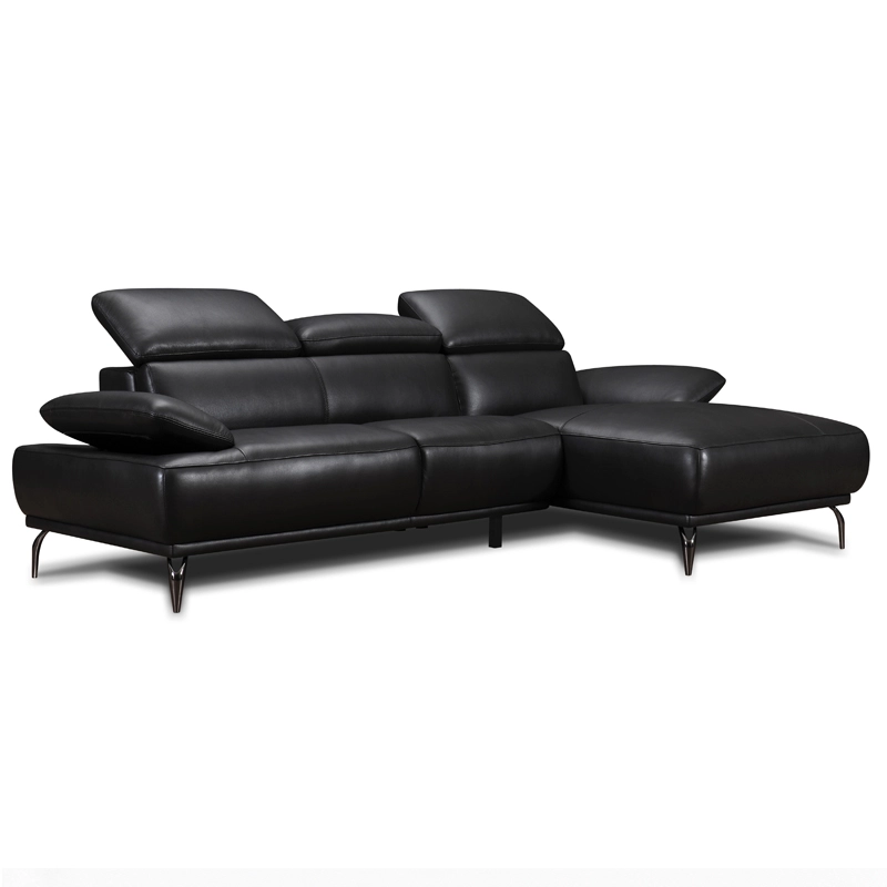 Canapé cuir d'angle Burley base cuir Canapé cuir d'angle Burley base cuir