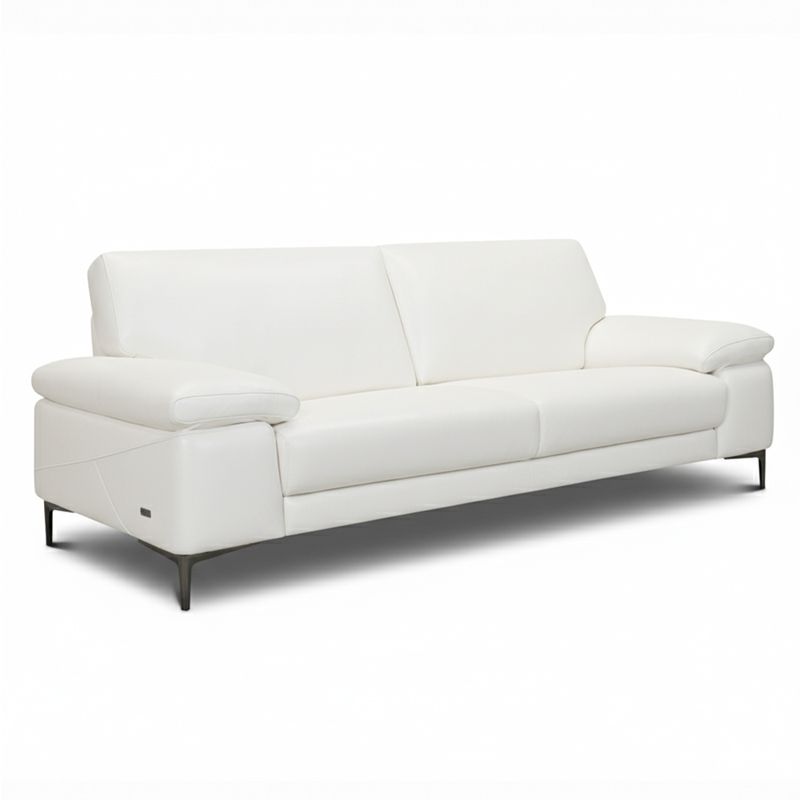 Canapé droit en cuir MATCHA Canapé droit en cuir MATCHA