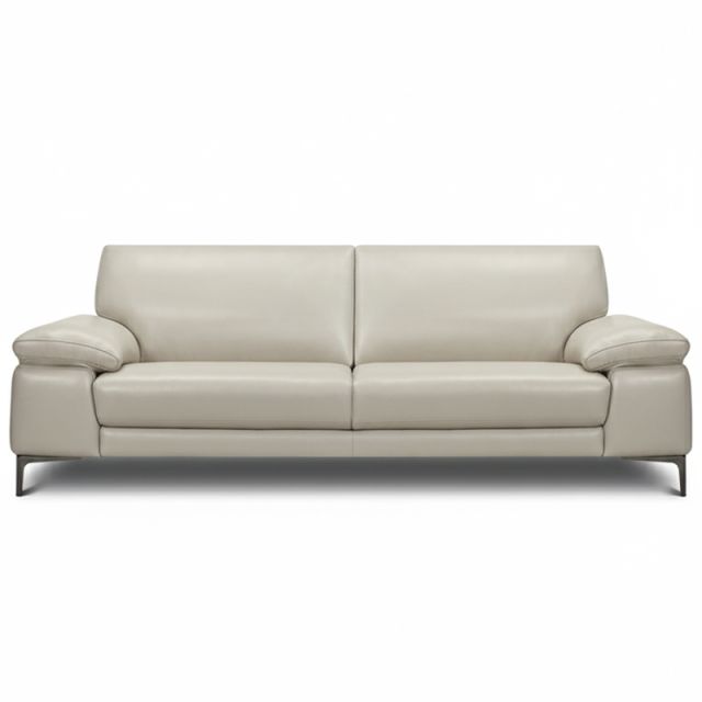 Canap&eacute; droit en cuir MATCHA