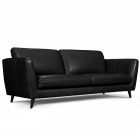 Canapé droit en cuir MERIMEE