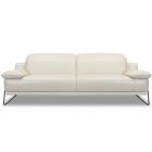 Canap&eacute; droit en cuir GALIA