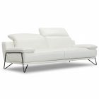 Canap&eacute; droit en cuir GALIA