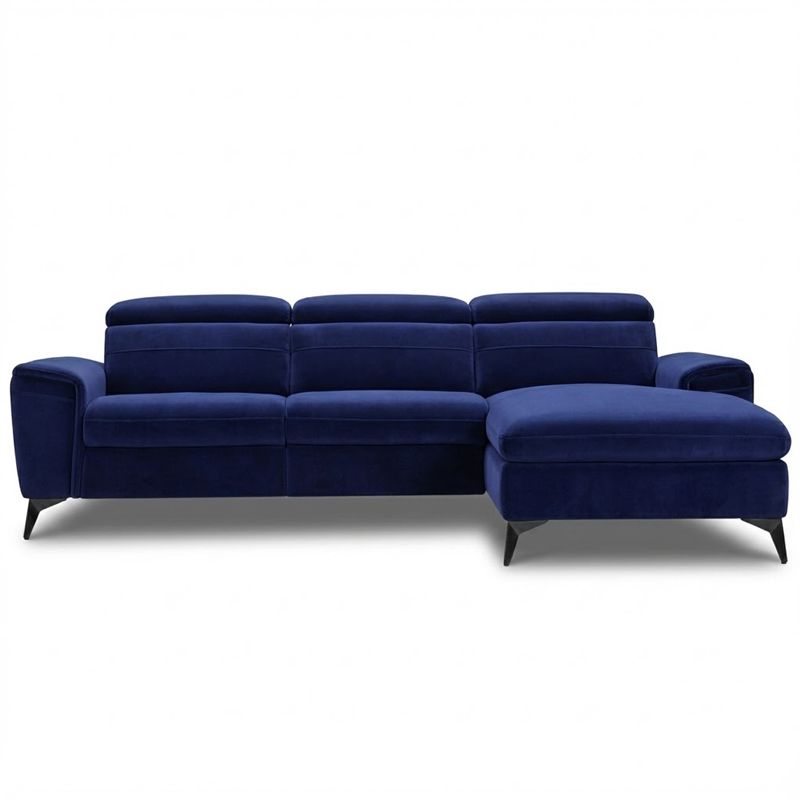 Canap&eacute; d'angle relax en tissu BELLINI