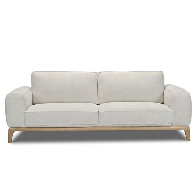 Canap&eacute; droit en tissu ELIO