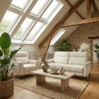 Fauteuil relax en tissu PITA