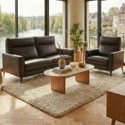 Fauteuil relax en cuir PITA