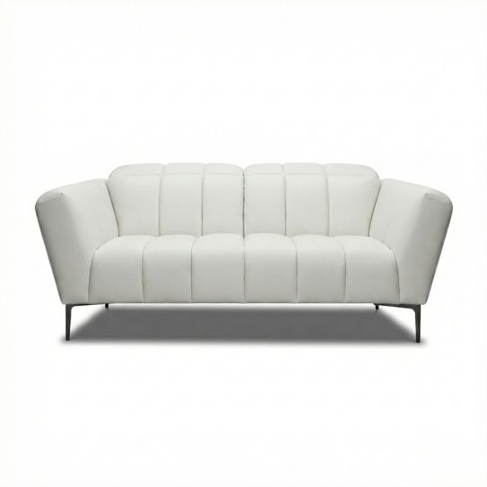 Canap&eacute; droit en cuir GABY 2