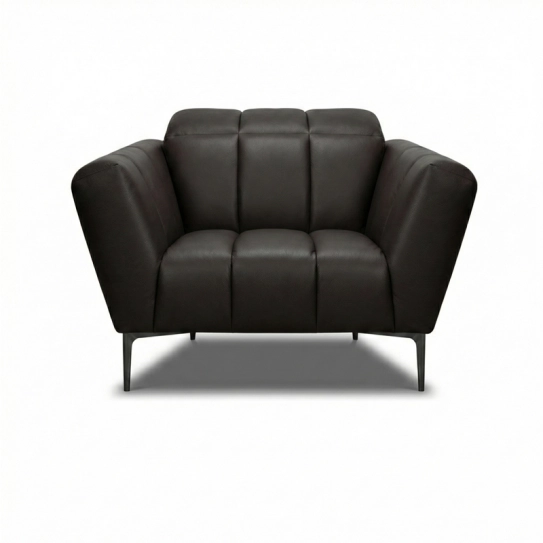 Fauteuil en cuir GABY 2