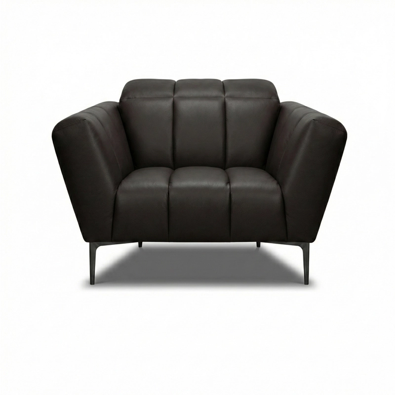 Fauteuil en cuir GABY 2