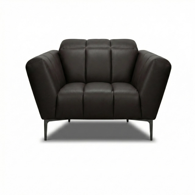 Fauteuil en cuir GABY 2
