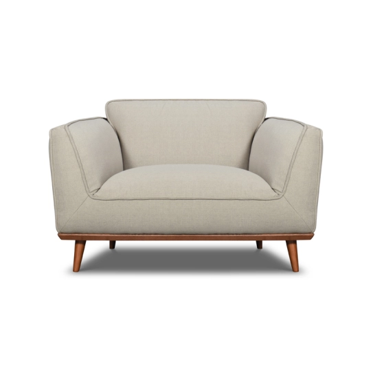 Fauteuil en tissu DINO