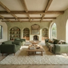 Fauteuil en tissu DINO