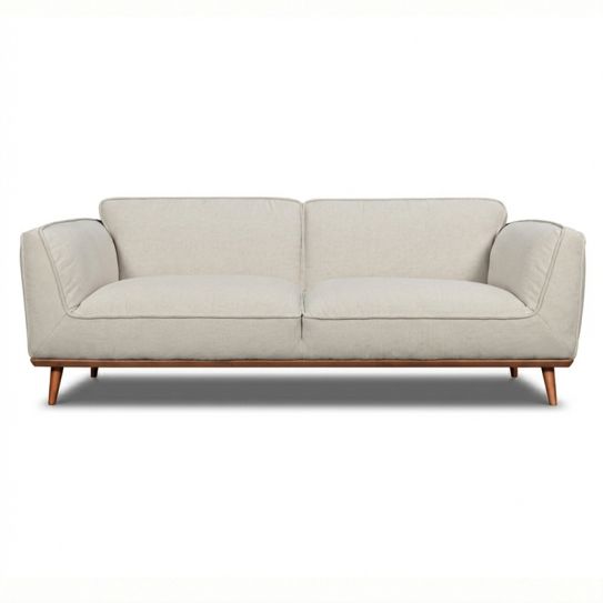 Canap&eacute; droit en tissu DINO