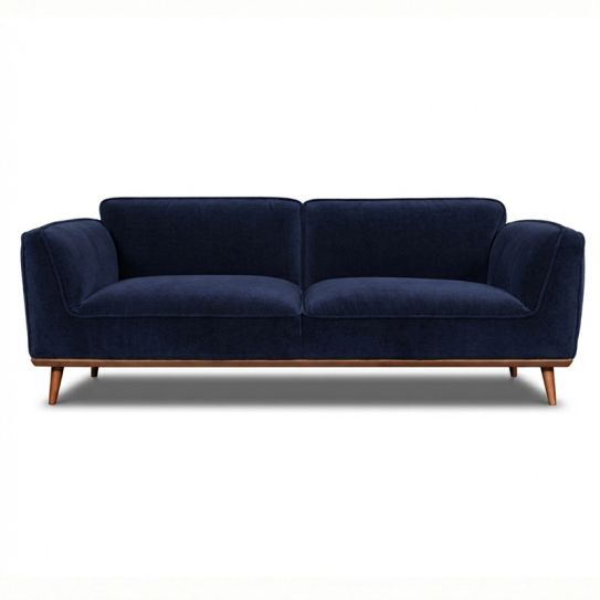 Canapé droit en tissu DINO