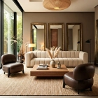 Fauteuil en cuir BILLABO