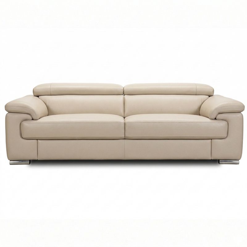 Canapé droit en cuir DOLCE Canapé droit en cuir DOLCE