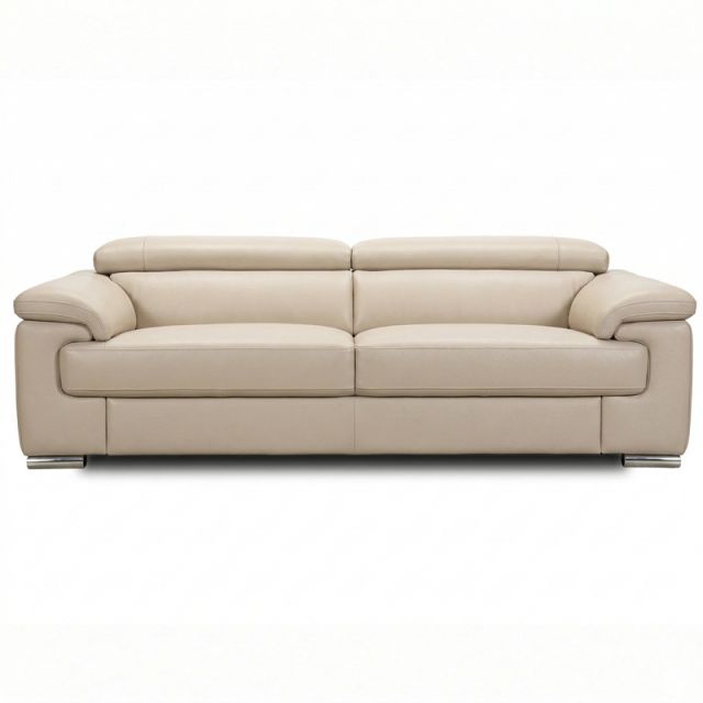 Canapé droit en cuir DOLCE Canapé droit en cuir DOLCE