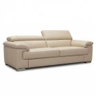 Canapé droit en cuir DOLCE Canapé droit en cuir DOLCE