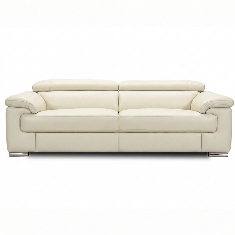 Canapé droit en cuir DOLCE Canapé droit en cuir DOLCE