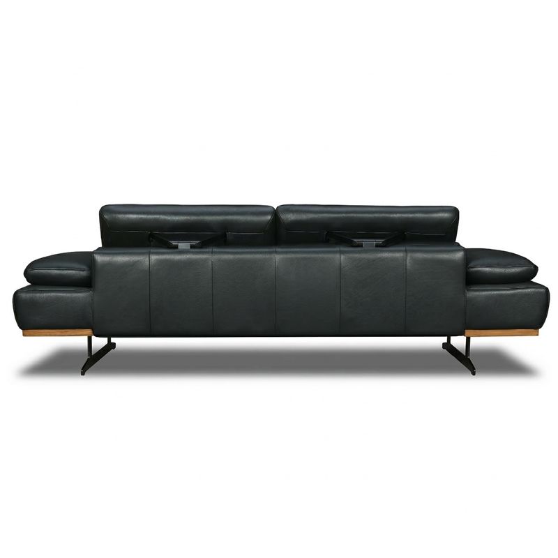 Canap&eacute; droit en cuir VENTO