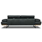 Canap&eacute; droit en cuir VENTO