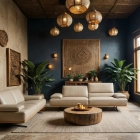 Canap&eacute; droit en cuir VENTO