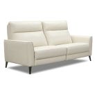 Canap&eacute; droit relax en cuir PITA