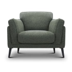 Fauteuil en tissu MICHA