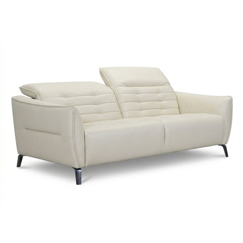 Canapé droit relax en cuir ELYSEE Canapé droit relax en cuir ELYSEE