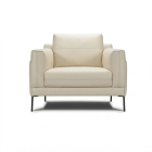 Fauteuil en cuir STAN