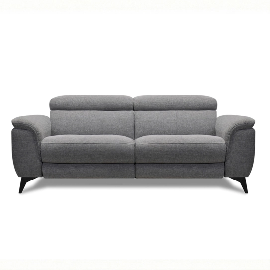 Canap&eacute; droit relax en tissu MARCUS