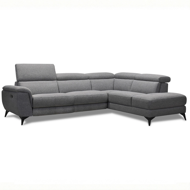 Canap&eacute; tissu d'angle relax Marcus