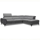 Canap&eacute; tissu d'angle relax Marcus