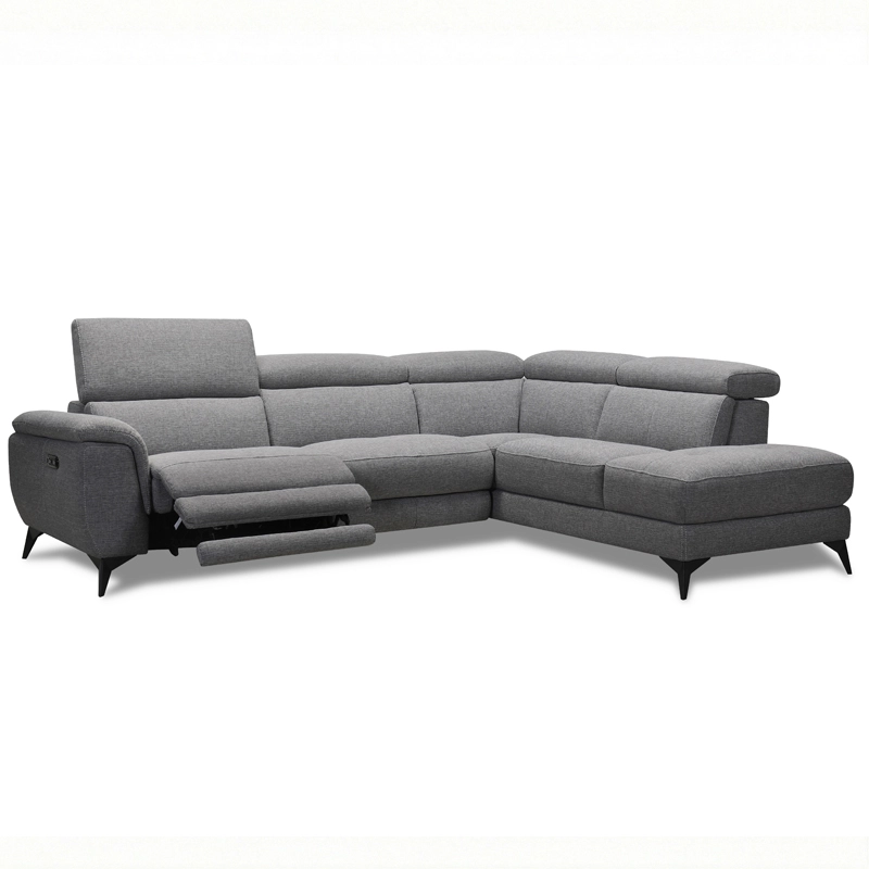 Canap&eacute; tissu d'angle relax Marcus