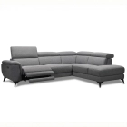 Canap&eacute; tissu d'angle relax Marcus