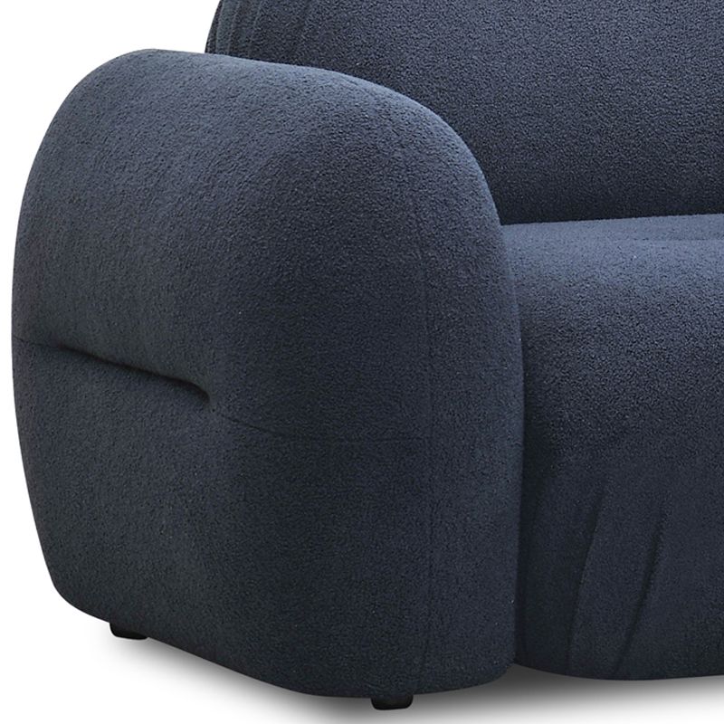 Canap&eacute; droit en tissu BELLIA