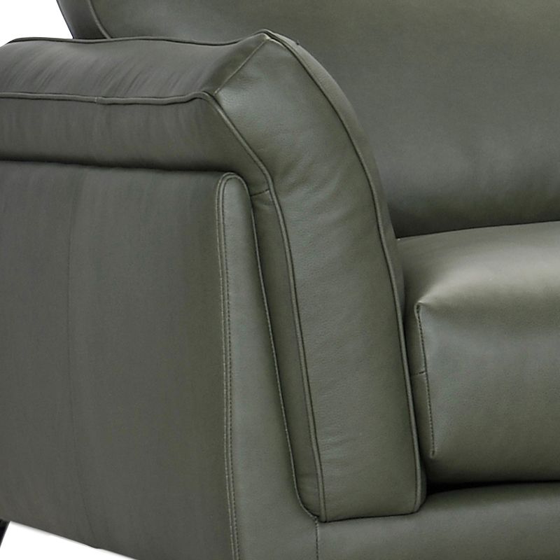 Fauteuil en cuir MICHA