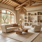 Fauteuil en cuir MILA