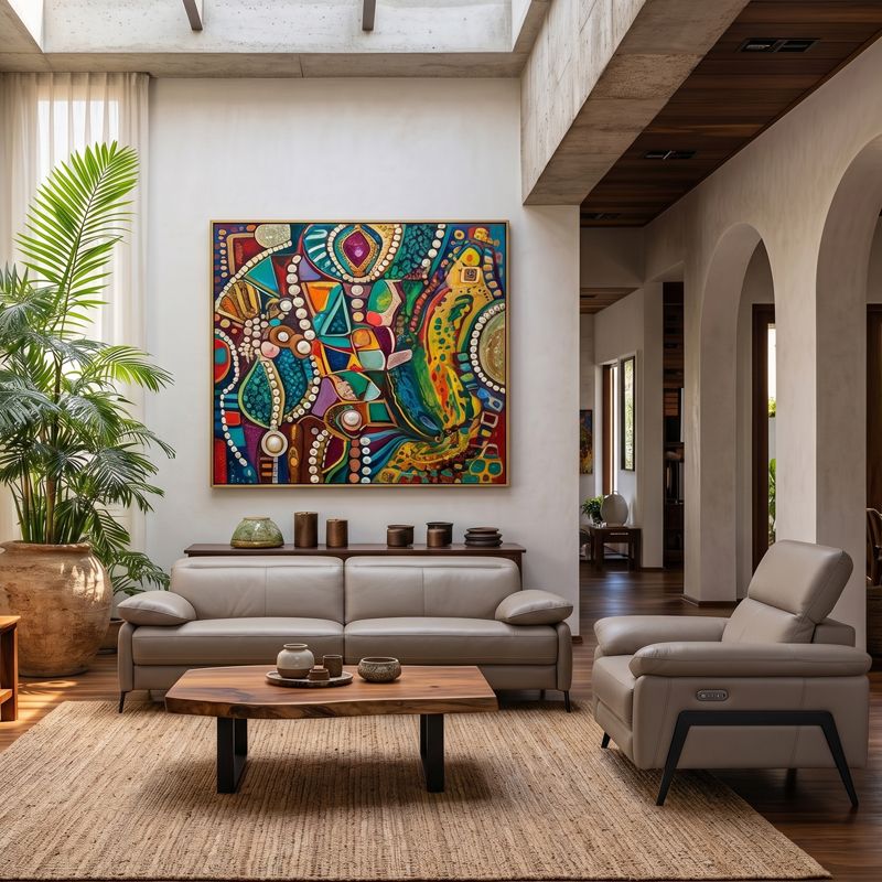 Canap&eacute; droit relax en cuir ENZO