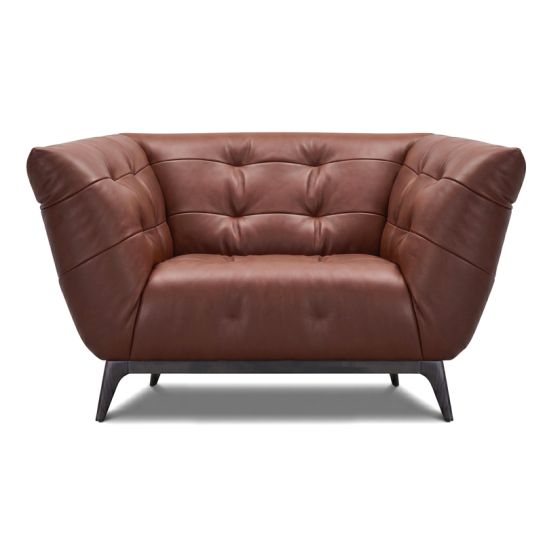 Fauteuil en cuir NOLA