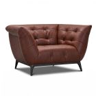 Fauteuil en cuir NOLA
