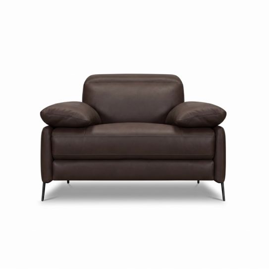 Fauteuil relax en cuir ENZO