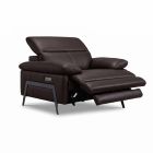Fauteuil relax en cuir ENZO
