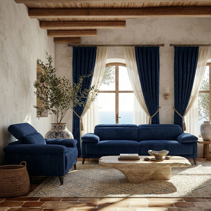 Fauteuil relax en tissu NICOLO