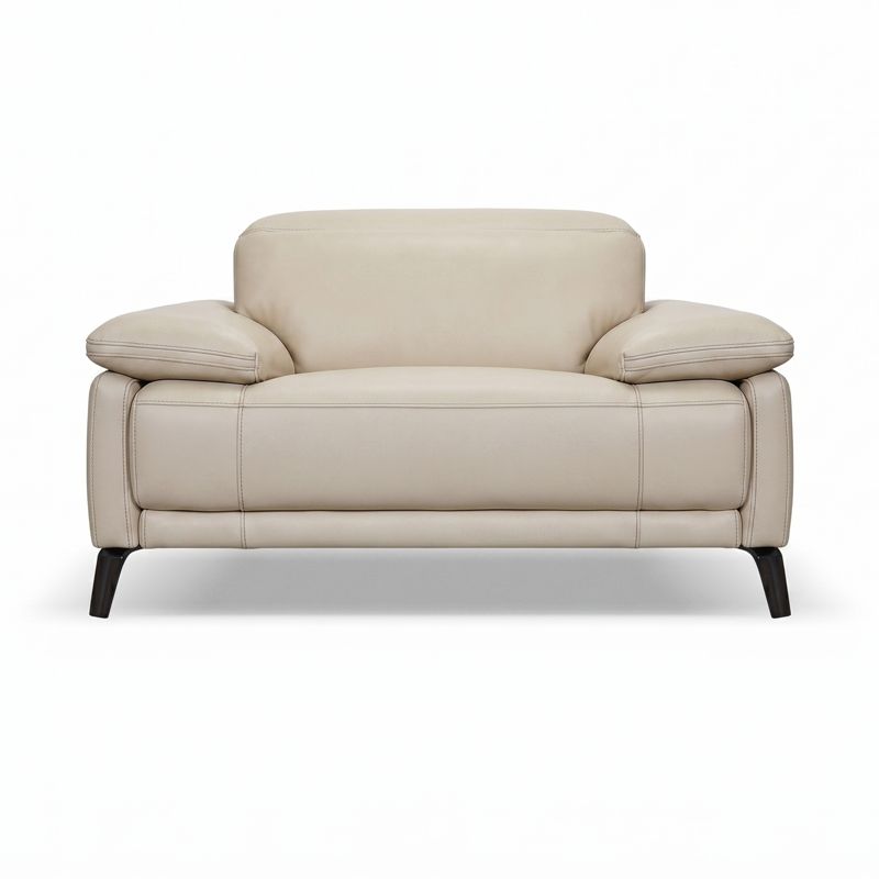 Fauteuil relax en cuir NICOLO
