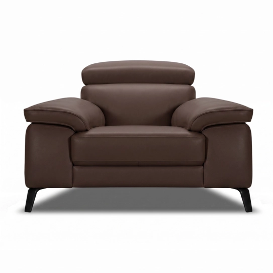 Fauteuil en cuir ESPERIA